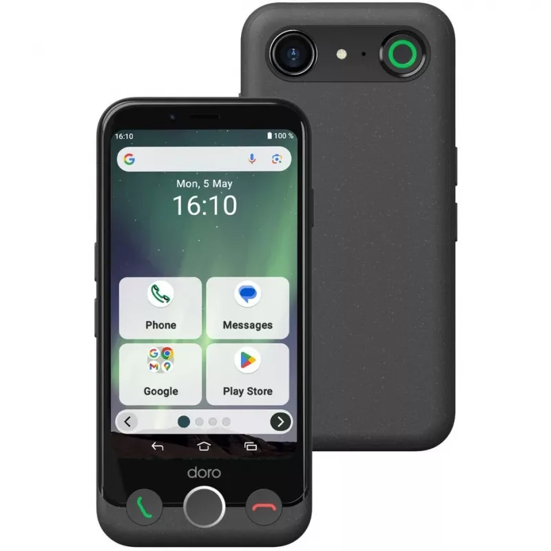 Smartphone Doro Aurora A10 4.5 pollici 4GB 64GB nero