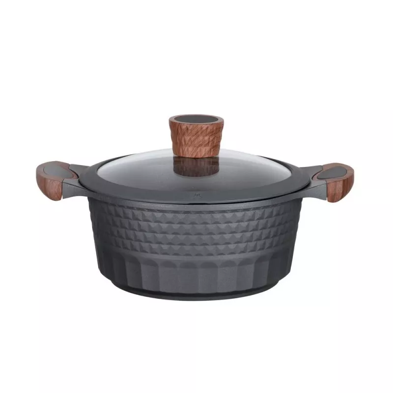 Pentola Resto Kitchenware Capella 2,6 L rotonda nero legno