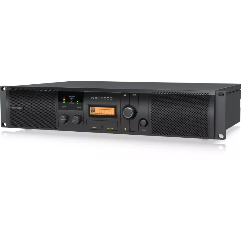 Behringer NX6000D amplificatore audio 2.0 canali home nero