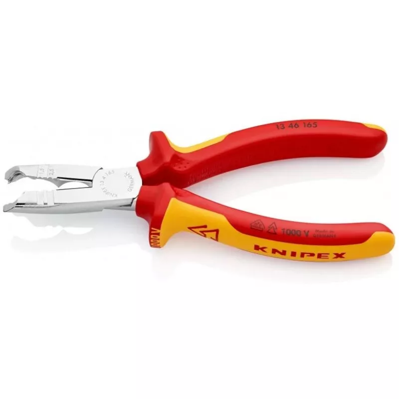 Pinza spellafili Knipex 13 46 165 rosso, giallo