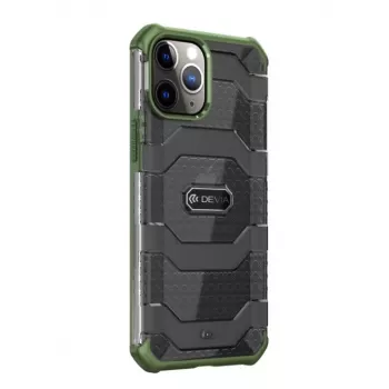 Custodia protettiva antishock Devia Vanguard per iPhone 12 mini, verde