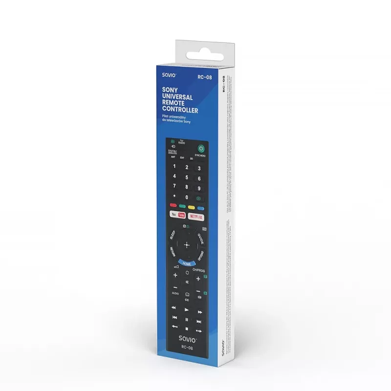 Telecomando TV Savio RC-08 a pulsanti