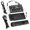 Controller ventole e RGB Lamptron RW460 per sistemi di raffreddamento a liquido — nero