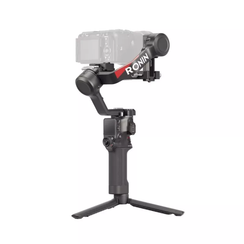 Stabilizzatore per camera a mano DJI RS4, corpo in alluminio, batteria 12h, 1,066 kg, nero