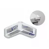 Protezione per bordi autoadesiva DeLOCK 40 x 40 x 13 mm trasparente