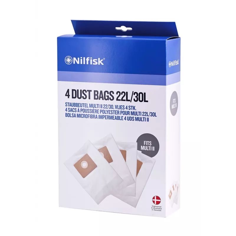 Nilfisk 107417195 sacchetto per aspiratore a tamburo