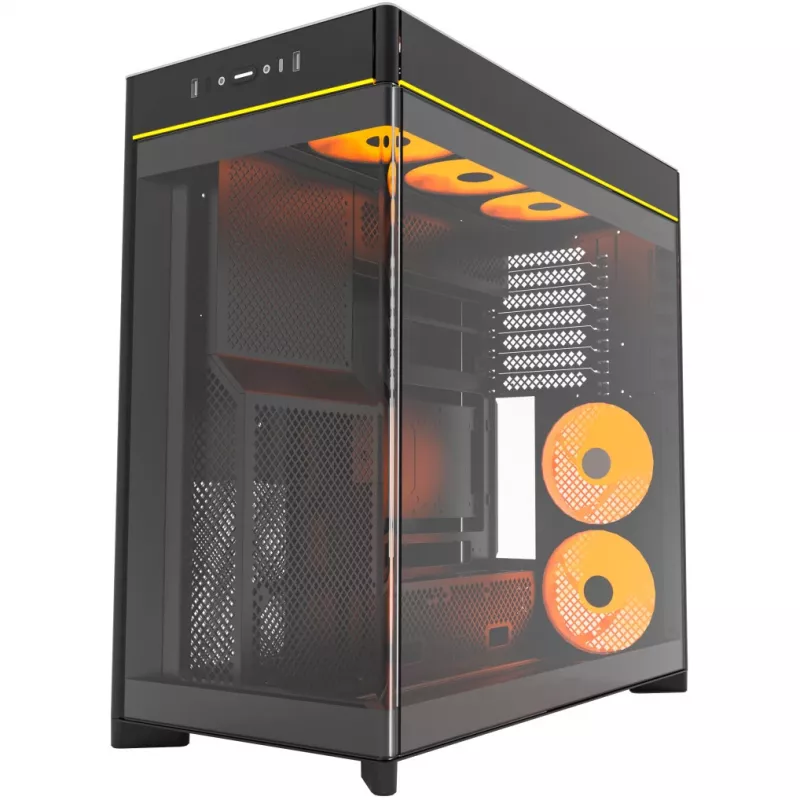 Montech HS02 PRO Midi Tower nero