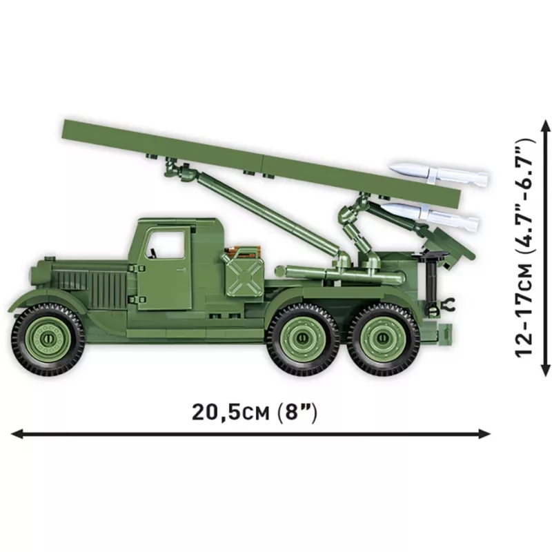Mattoncini COBI BM-13 Katjuscha ZIS-6 440 pezzi