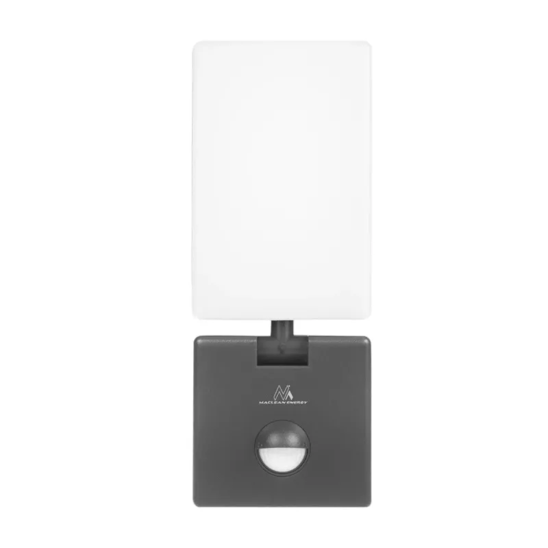 Faretto LED MACLEAN MCE516 con rilevatore di movimento PIR, 50W, grigio