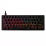 Tastiera meccanica gaming White Shark Shinobi-2 con switch Red, nera, layout US