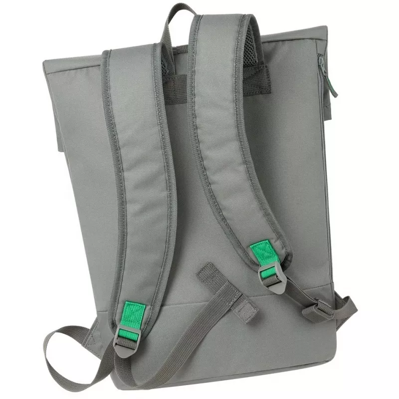 Zaino city Rivacase Gremio grigio poliestere rPET 280x135x430mm