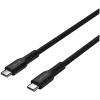 CANYON cavo OnWire 60CL C-C 60W COLOR intrecciato 1m nero
