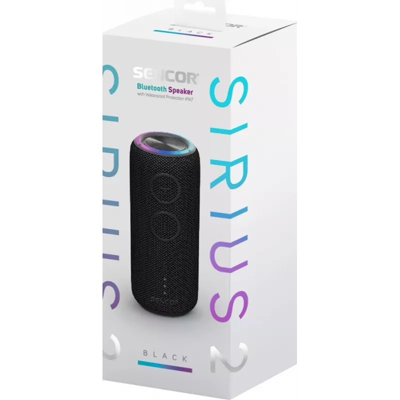 Altoparlante Bluetooth SIRIUS 2 nero potenza 20W