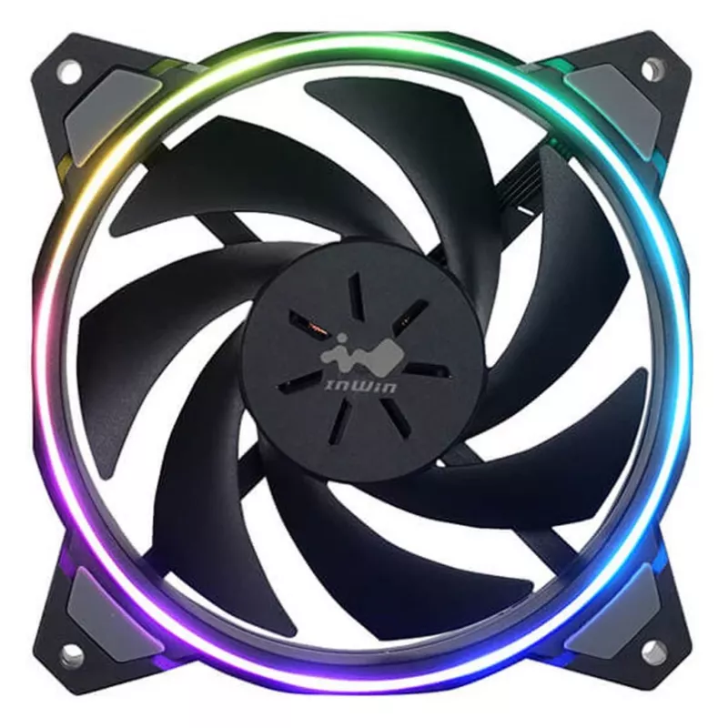 Ventola per case in win SIRIUS LOOP X3 120mm 3-RGB, 120 mm, illuminazione 3-RGB