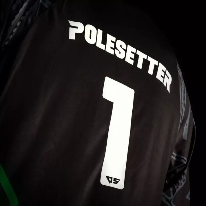 Maglia simracing Polesetter ONE verde - S