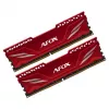 RAM DDR4 desktop AFOX Gaming 2x8GB 3200MHz CL16 XMP2 1,35 V (kit 16 GB, rosso)