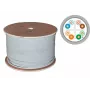 Cavo di rete Q-LANTEC KIF6PVC305Q Cat.6A F/UTP 305m grigio, 23 AWG trefoli, guaina PVC, 250 MHz