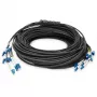Cavo breakout universale in fibra ottica preassemblato Digitus, 12 fibre, LC/UPC, 50 m