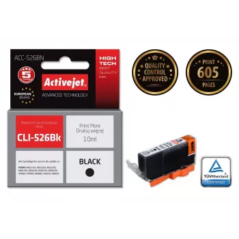Activejet ACC-526CN inchiostro (sostituto per Canon CLI-526C; Supreme; 10 ml; ciano)