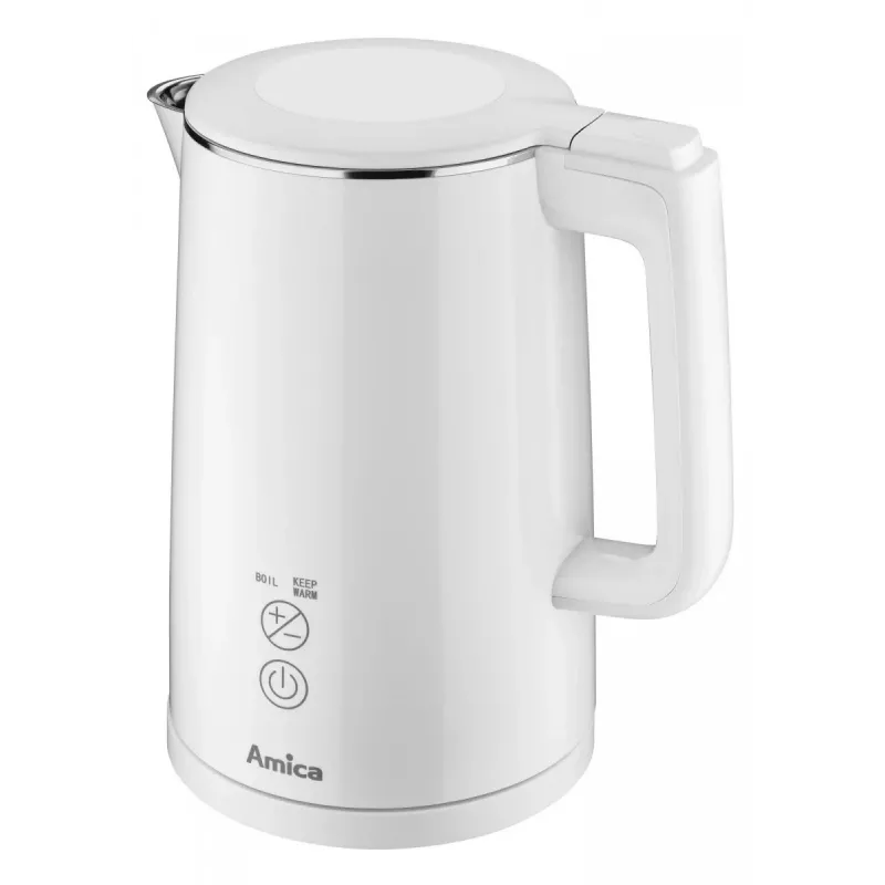 Bollitore elettrico AMICA 1,5 L 2200 W argento
