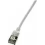 Cavo patch LogiLink Ultraflex CAT6A grigio 0,50 (CQ9022S)