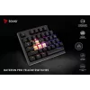Tastiera gaming Savio Phenix SAVGK-RED USB RF Wireless Bluetooth QWERTY