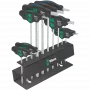 Wera Bicycle Set 6 Set di chiavi a T, 10 pezzi, in custodia (05004174001)