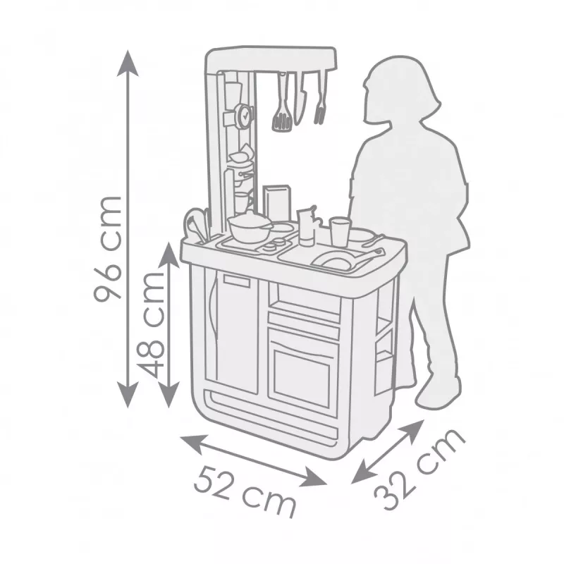 Gioco di ruolo Smoby 310824 cucina 3-5 anni multicolore