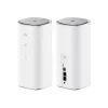 ZTE G5 Max router WLAN dual-band 802.11ac – 5G, dual-SIM, 1x 2,5GbE, USB‑C, 48V, bianco