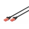 Cavo patch Digitus CAT 6 U/UTP LSZH DK-1617-0025/BL