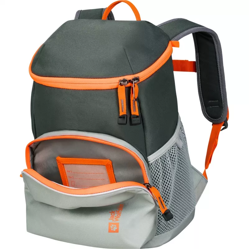 Zaino Jack Wolfskin Erlebnis Pack - verde/arancione, 11 l