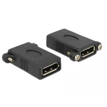 Adattatore DisplayPort DeLOCK DisplayPort 1.1 F-F nero