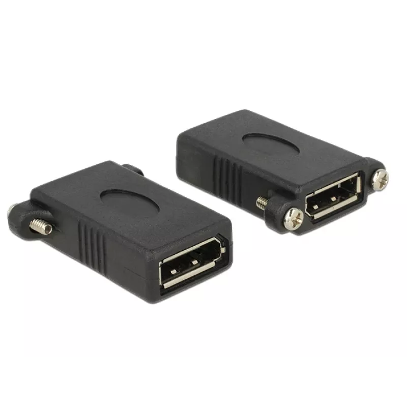 Adattatore DisplayPort DeLOCK DisplayPort 1.1 F-F nero