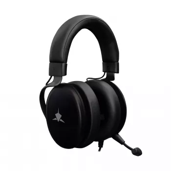 Cuffie gaming White Shark GH-2540 Elephant nero con illuminazione RGB e microfono rimovibile