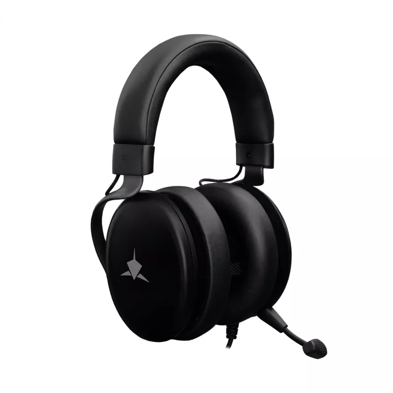 White Shark GH-2540 Elephant cuffie gaming, over-ear, cablate, driver da 50 mm, microfono rimovibile, nere