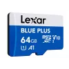Scheda di memoria MicroSDXC Lexar BLUE PLUS 64 GB UHS‑I 100 MB/s U1 V10 (blu)