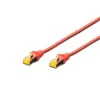 Cavo di rete Digitus CAT 6A S/FTP RJ-45 Cat6a 2m Rosso
