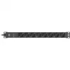 Brennenstuhl 1390007308 - 2 m - 8 prese AC - per interni - IP20 - alluminio - plastica - nero - argento