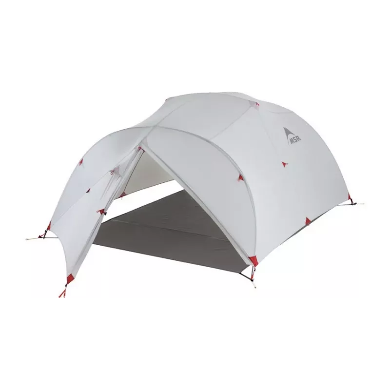 MSR Mutha Hubba NX tenda per 3 persone, grigio, rosso