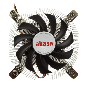 Akasa AK-CC7129BP01 sistema di raffreddamento per computer dissipatore CPU 7,5 cm