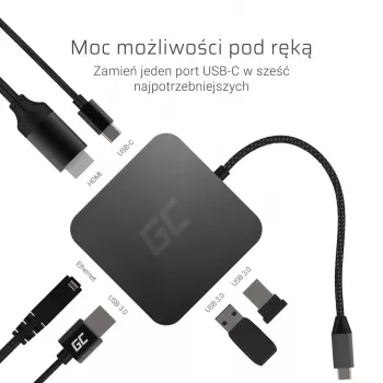 Dock per laptop Green Cell AK61