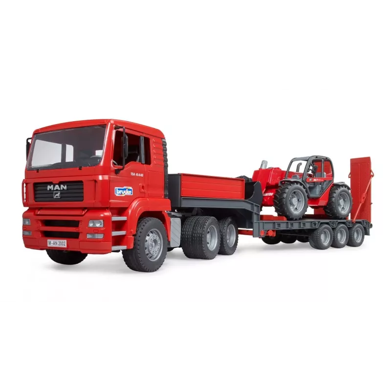 Set veicoli BRUDER MAN TGA camion con caricatore Manitou