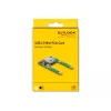 DeLOCK Mini PCIe I/O 1 x USB 2.0 Type-A femmina Full-Size Half-Size