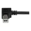 StarTech.com USBAB2MR cavo USB 2.0 da A a B ad angolo retto, maschio/maschio, 2 m, nero