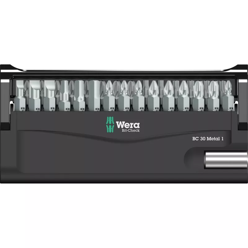 Set di punte per cacciavite Wera BC 30 Metal 1