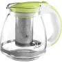 Caraffa in vetro Lamart LT7028 verde trasparente 13 cm diametro 155 mm altezza
