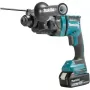 Martello combinato a batteria DHR182ZU, 18Volt, martello perforatore blu/nero, Bluetooth, senza batteria e caricabatterie
