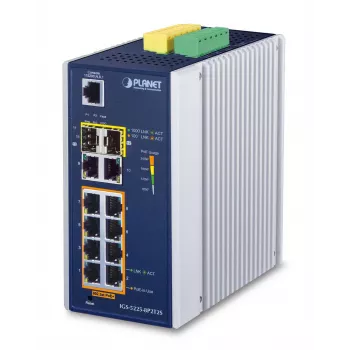 Switch managed L2+ PLANET IGS-5225-8P2T2S