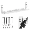 Organizer per cavi Maclean sotto la scrivania, carico max. 5 kg, max. 728 mm, bianco, MC-103 W