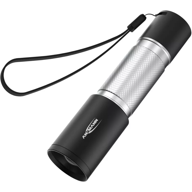 Torcia da mano Ansmann 270B alluminio nero LED 5W IPX4